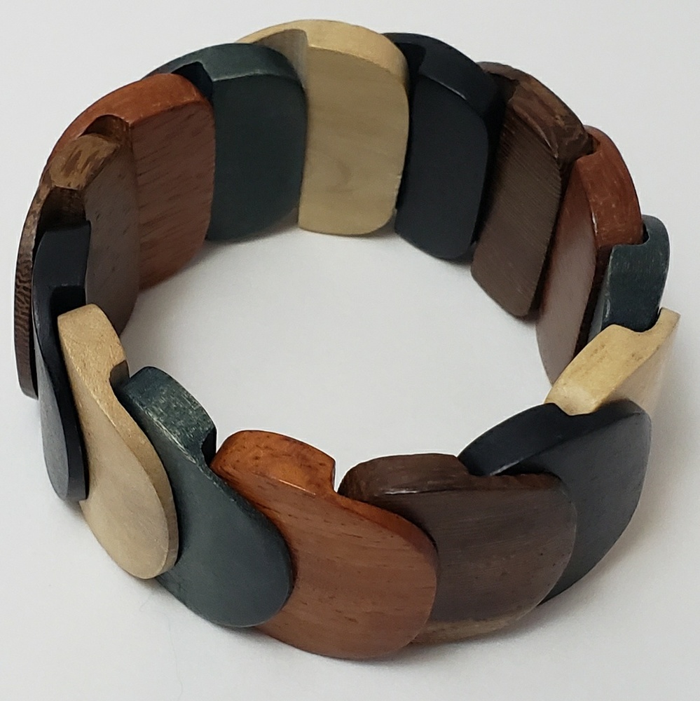 Artisan Wood Bracelet